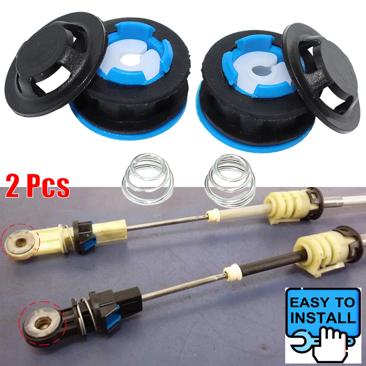 

For Opel/Vauxhall Astra J P10 2009 2010-2018 Upgrade Manual Gear Shift Cable Linkage End Rod Bushing Lever Selector Grommet Kit