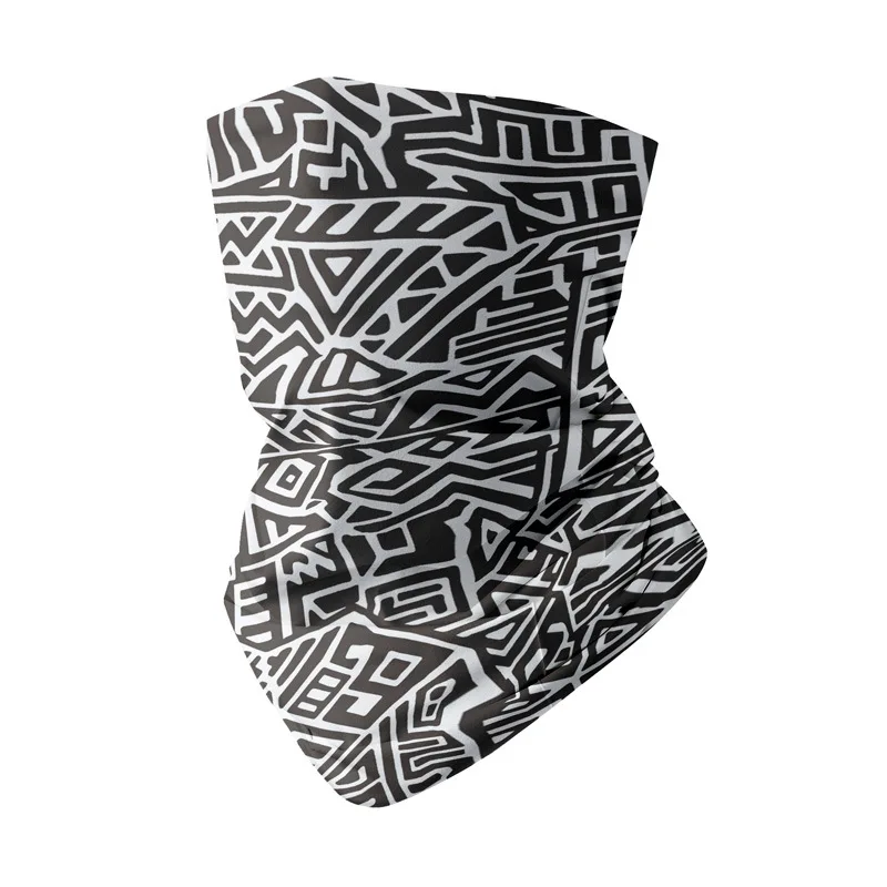 Bezszwowe 3D na zewnątrz magiczny szalik, tuba maskująca Bandana, opaska na głowę, kominiarka do twarzy, ochrona przed słońcem UV, maska rowerowa, podgrzewacz szyi