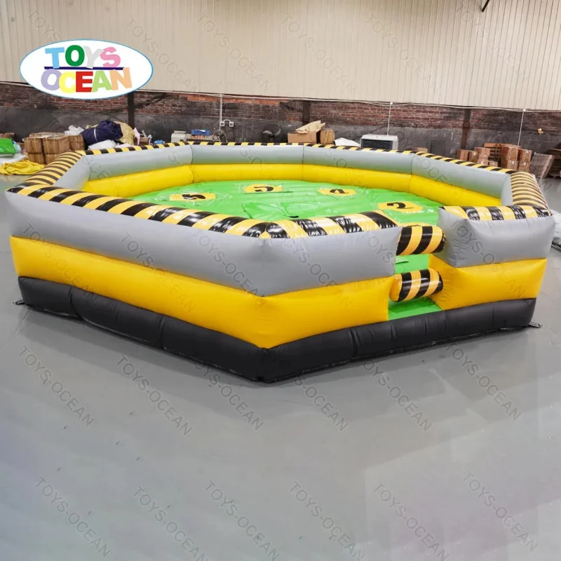 Customizable Outdoor PVC Inflatable Sweeper Game Factory-Sold Adult and Kids' Sports Toy for Sale