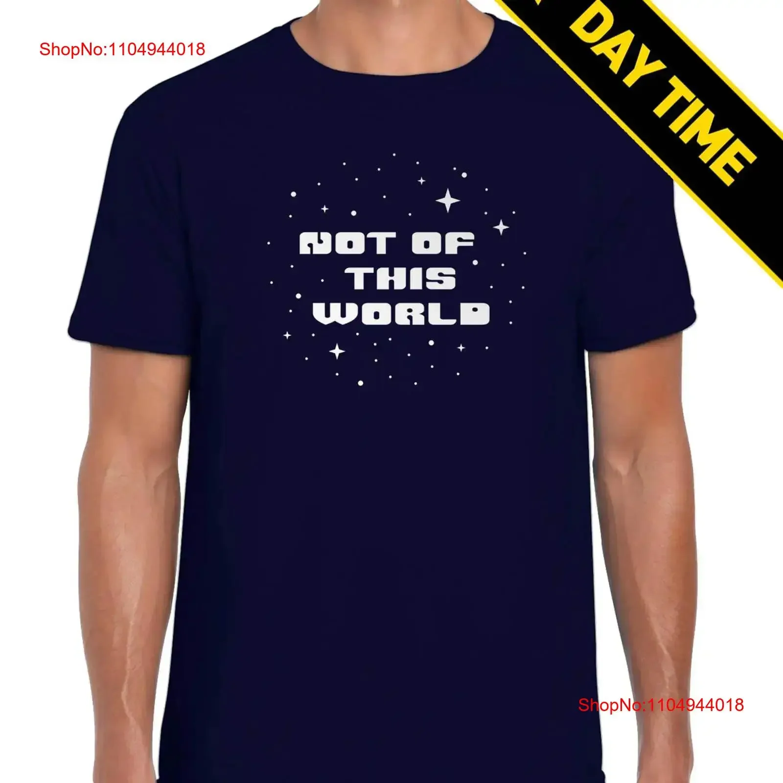 

Glow in the Dark Not of This World Space Cosmos Stars Planets Feelings Emotions Introspecitve T Shirt vintage Washed