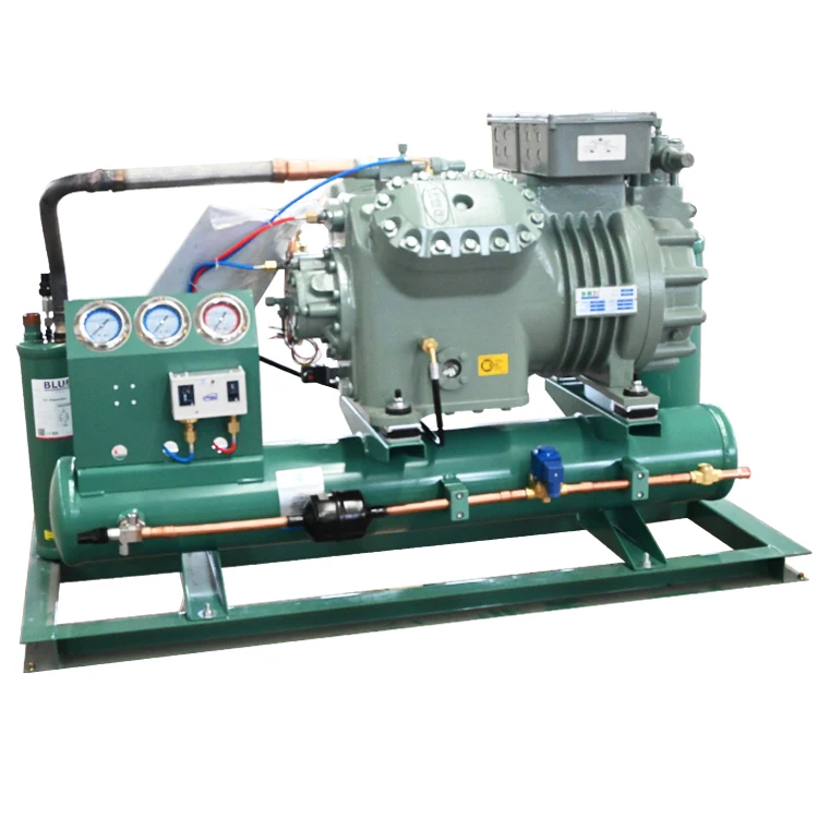5HP Heat Exchange Walk in Freezer Cold Room Refrigeration Cooler Condensing Unit with Bitzer Type Compressor Without Condenser