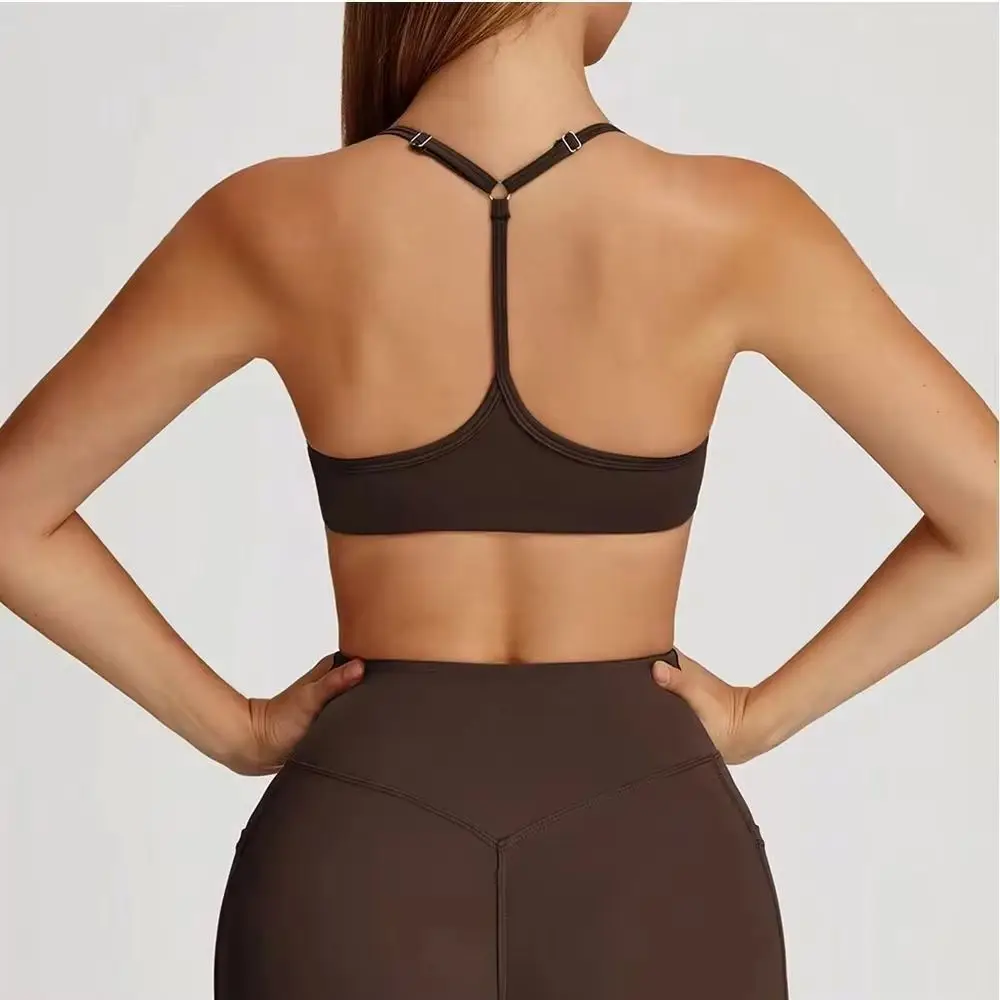 

Спортивный бюстгальтер для женщин, фитнес-бюстгальтеры для йоги, спортивные бюстгальтеры с гоночной спиной, нейлоновый топ, женский бюстгальтер, сексуальное дышащее нижнее белье крест-накрест для женщин, тренажерный зал