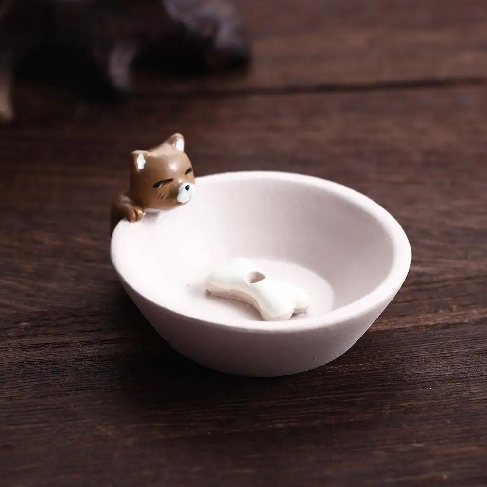 Cone Coil Perfume Resin Healing Small Animals Multifunctional Incense Holder Censer Rack Ash Catcher Incesence Stick Holder