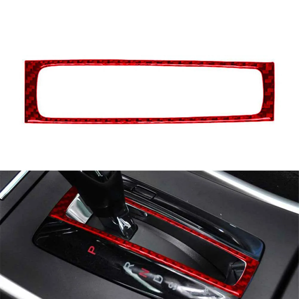 

Обновите интерьер вашего автомобиля с красной отделкой переключения передач из углеродного волокна, совместимой с Honda For Accord (13 17)