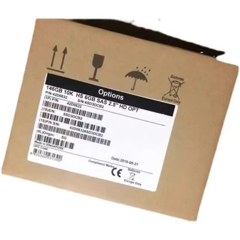 

42D0638 90Y8877 90Y8878 Серверный жесткий диск 300G 10k 2,5 дюйма