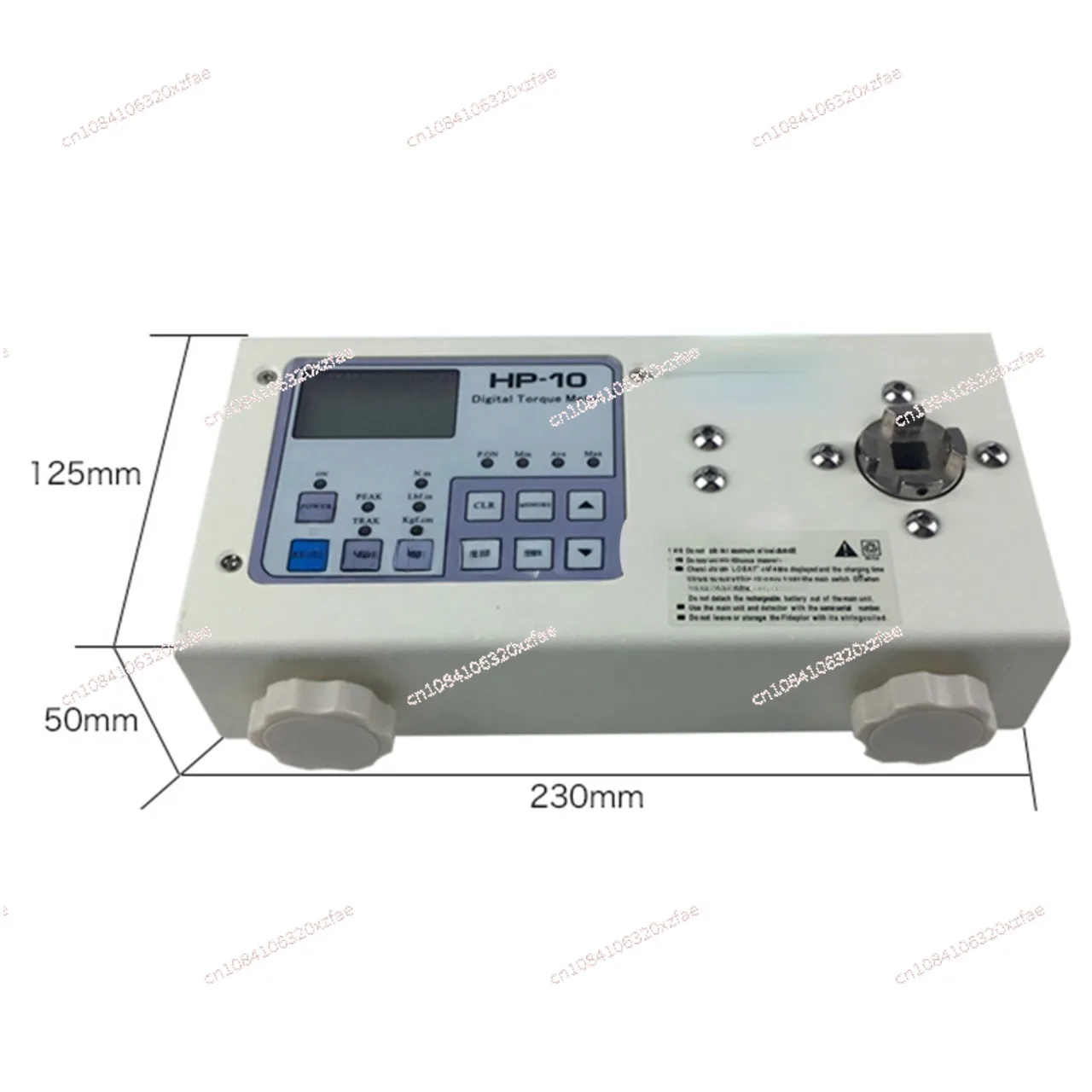 Cap Bulb Torque More Accurate Torque Meter Torque Tester Hp-10205 Electric Batch Wind Batch Motor Motor Bottle