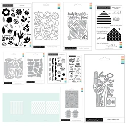 ALL WRAPPED UP BUNDLE dies& Stamps & Stencil Scrapbook Diary Decoration Stencil Embossing Template DIY Greeting concordand9th