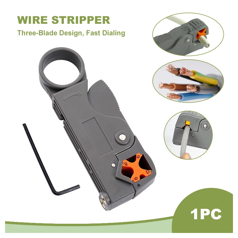 Stripping Pliers Decrustation Wire Cable Tools Stripper Stainless Steel Round Nose German Insulated Electrical Straight