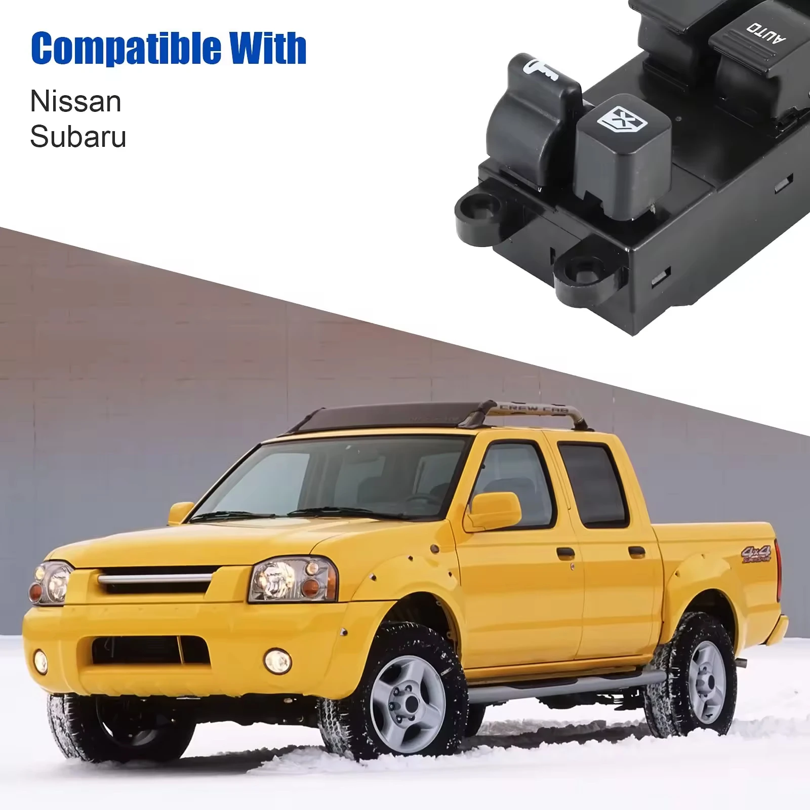 Car Accessories New Power Window Master Control Switch Left Front For Nissan Xterra Sentra Baja Frontier 1999 - 2004 25401-9E000