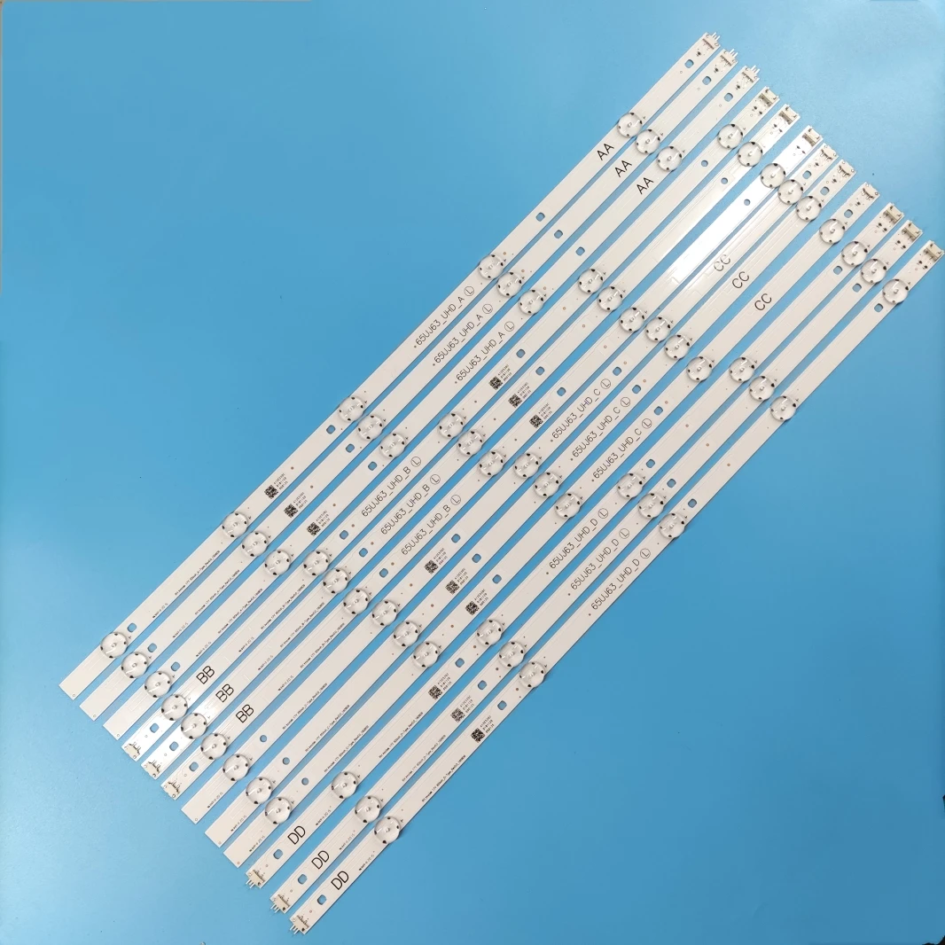 kit LED backlight strips(12)For L G Innotek 17Y 65inch_A SSC 65UJ63_UHD_A B C D 65UJ634V 65UJ6300 65UJ630V 65UJ5500 65UK6100