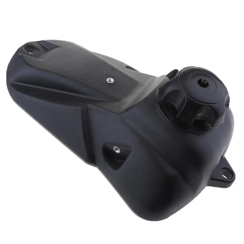 Gas Petrol Fuel Oil Tank Assy w/ for 70 90 110 125 140 Dirt Bike- Black