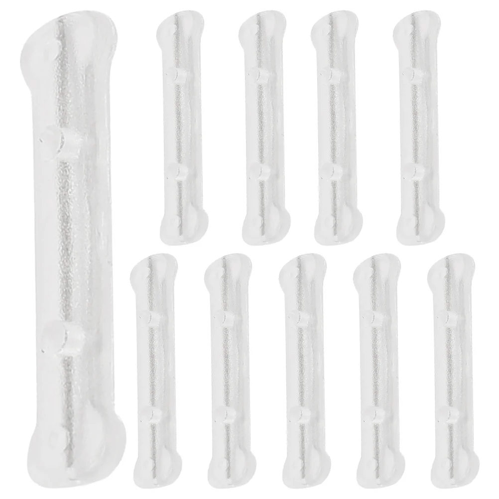 

10pcs Titanium Alloy Silicone Ingrown Toenail Corrector Reusable Nail Correction Tool For Household Daily Use Foot Care