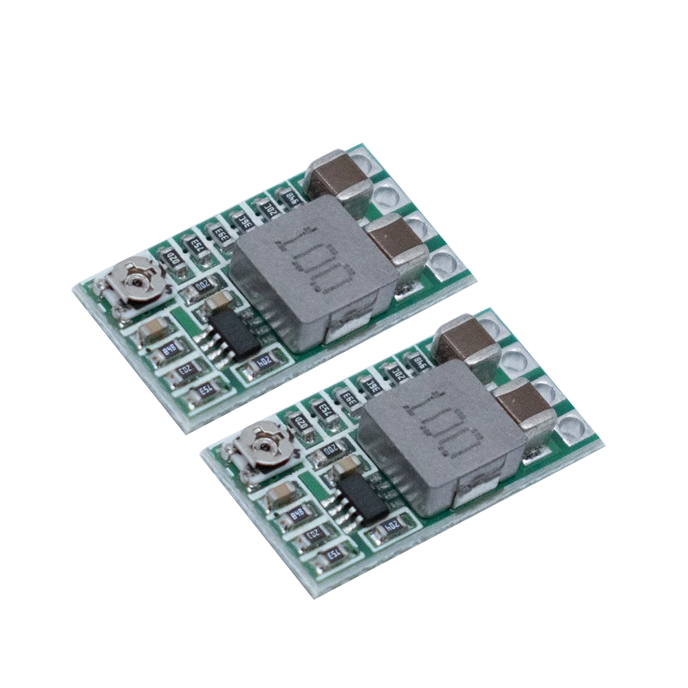 WAVGAT Mini DC-DC 12-24V do 5V 3A obniżanie mocy moduł zasilający napięcia przetwornica regulowany 97.5% 1.8V 2.5V 3.3V 5V 9V 12V — zdjęcie 2