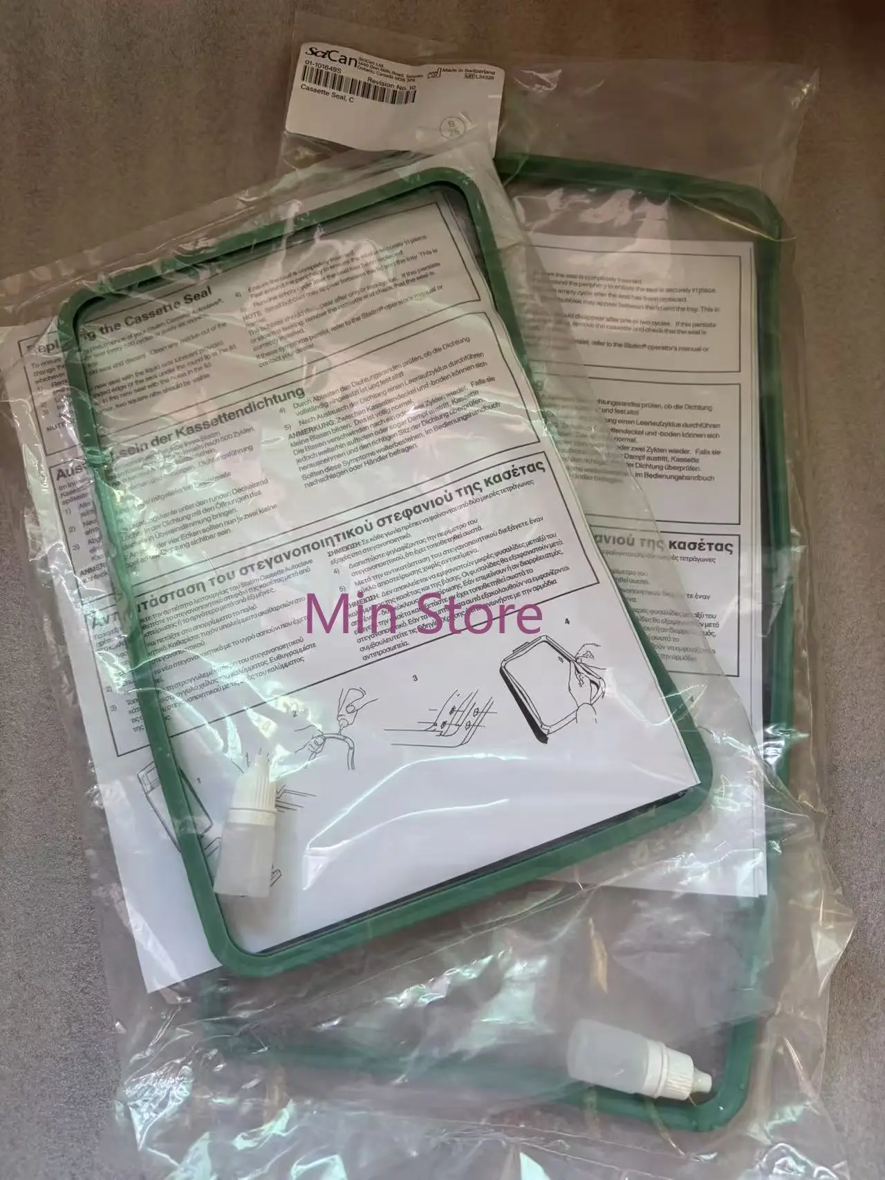 

39/54# SciCan STATIM 5000 S/G4, STATIM 2000 2000S/E/G4 cassette gasket Sealing Ring Autoclave sterlization door Chamber seal