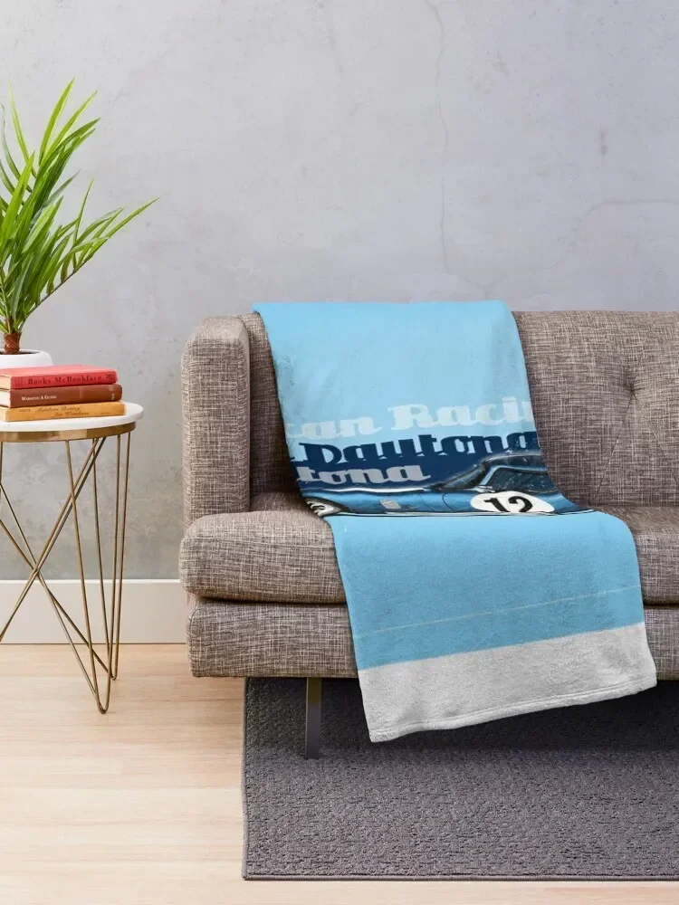 Shelby Daytona Coupe Throw Blanket Warm Decorative Sofas Hairys Camping Blankets