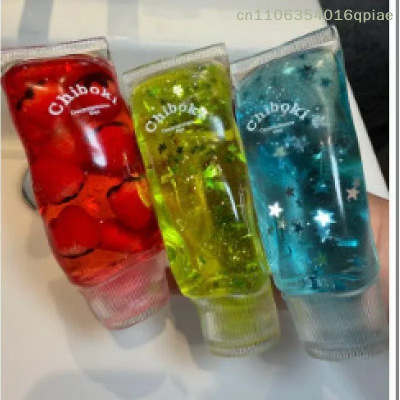 （Summer4）Toothpaste Tube  Toy Crystal Slime Filler Sensory Toys Anti-Stress Ball Sensory Kids Adults Party Favor Gift