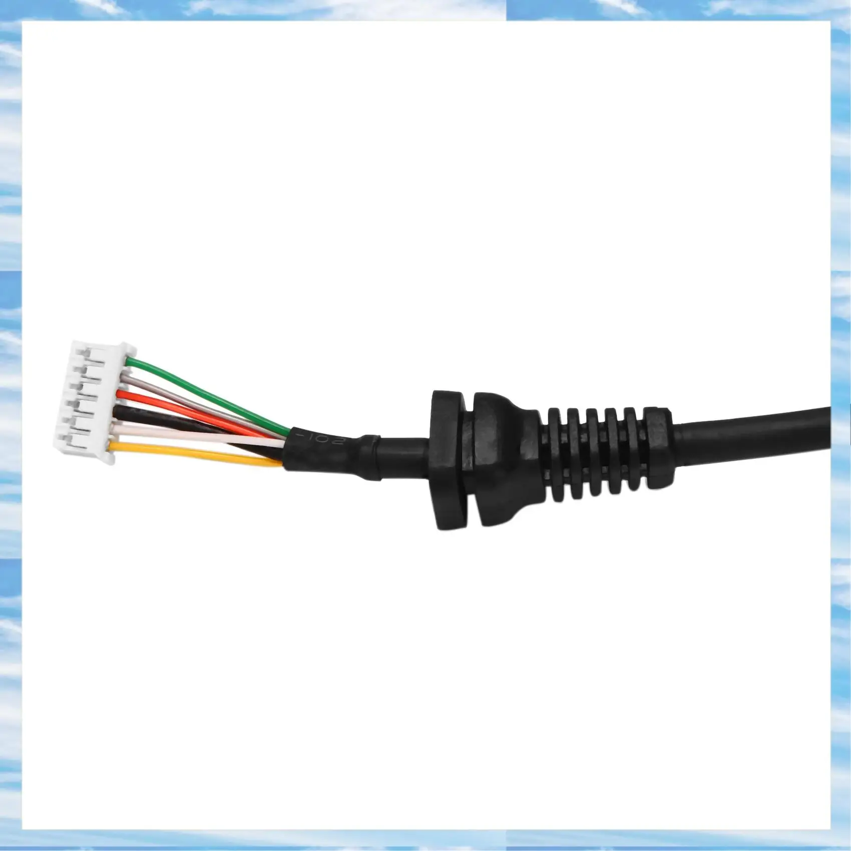 

T31C-10X Replacement Microphones Mic Cable Cord Wire For Yaesu MH-48A6J FT-7800 FT-8800 FT-8900 FT-7100M FT-2800M FT-8900R