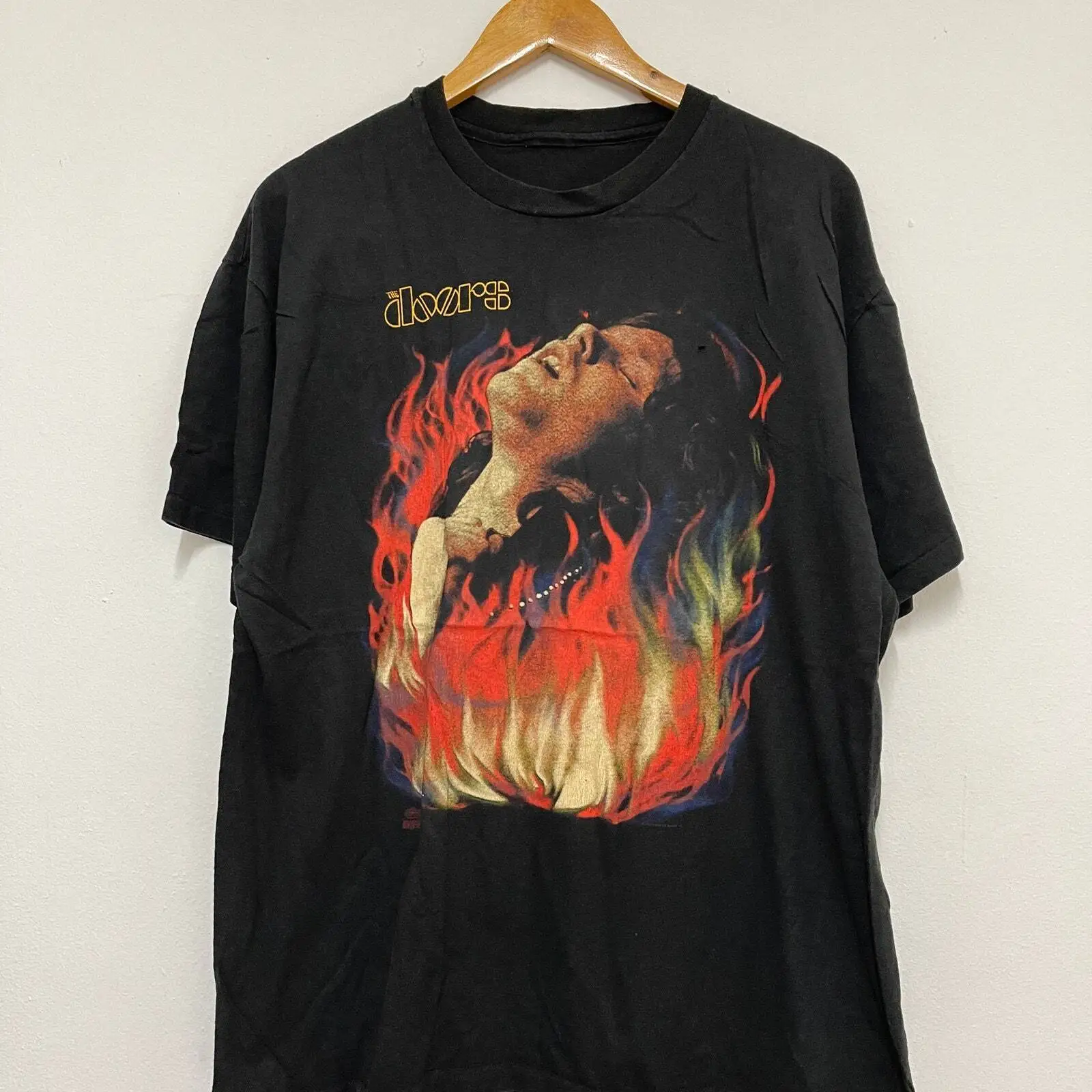 Vintage 90’s Jim Morrison “ Light My Fire 1991 Rock Music Band T-Shirt / Tour /