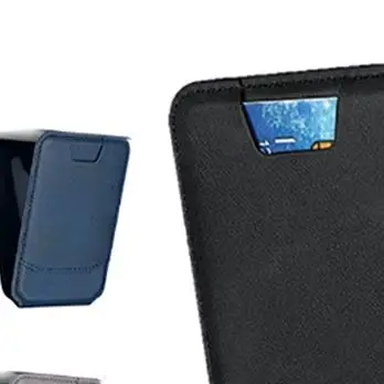 

Card Wallet Phone Stand PU Leather Magnetic Card Holder Phone Cases Bracket Stand With Kickstand For Phone Bag Cover