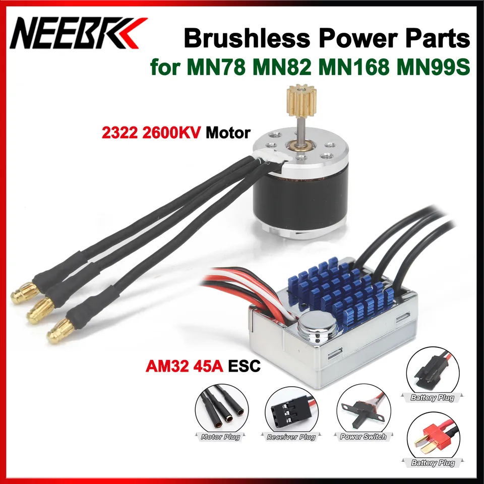 2322 2600KV Brushless Motor for RC Cars