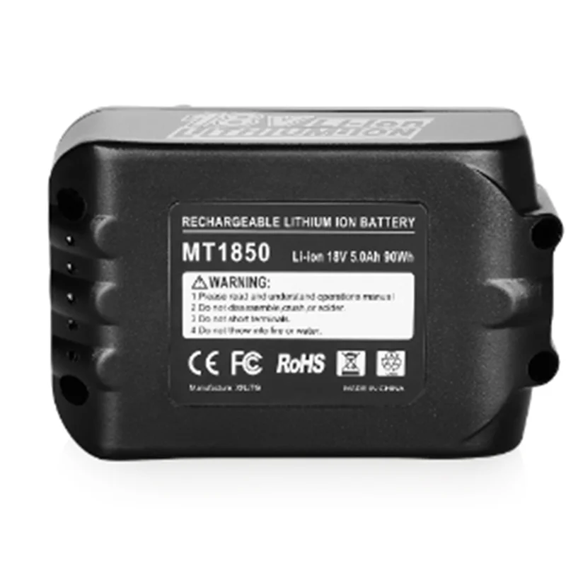 GOB-oFor ماكيتا بطارية 18 فولت BL1860B بطارية ليثيوم أيون قابلة للشحن لماكيتا 18 فولت شاحن أدوات كهربائية BL1830B BL1840