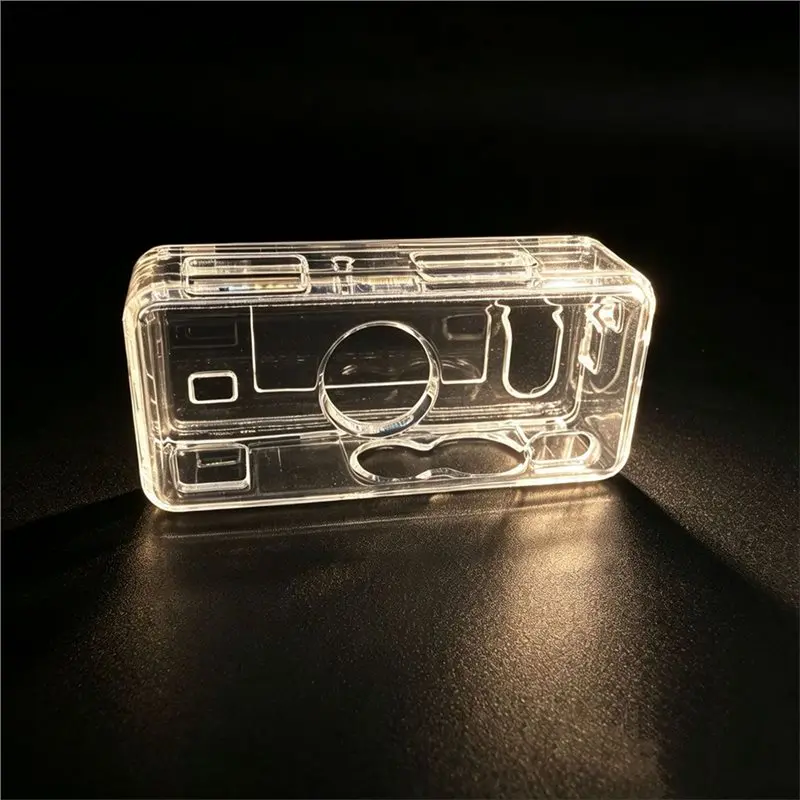 T23C Durable And Stylish Clear PC Protective Case For Kodak Charmera Keychain Camera Shockproof Design