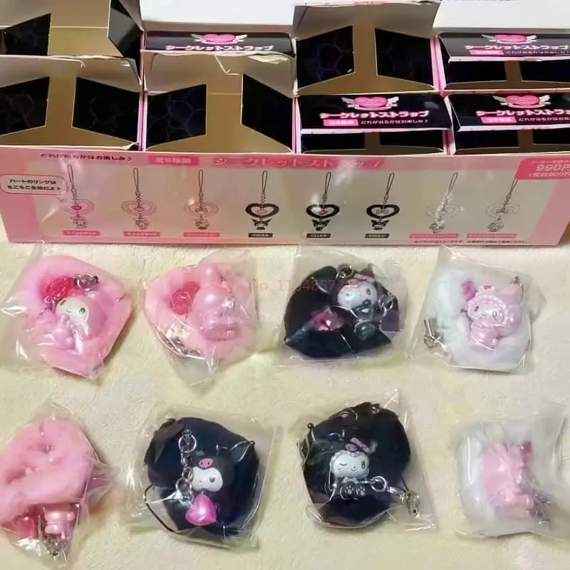 

In Stock Sanrio Melody Kuromi Rabbit Sisters Meredith Coolo Rice Noodles Ink Rabbit Anniversary Hanging Chain Blind Box Gift Toy