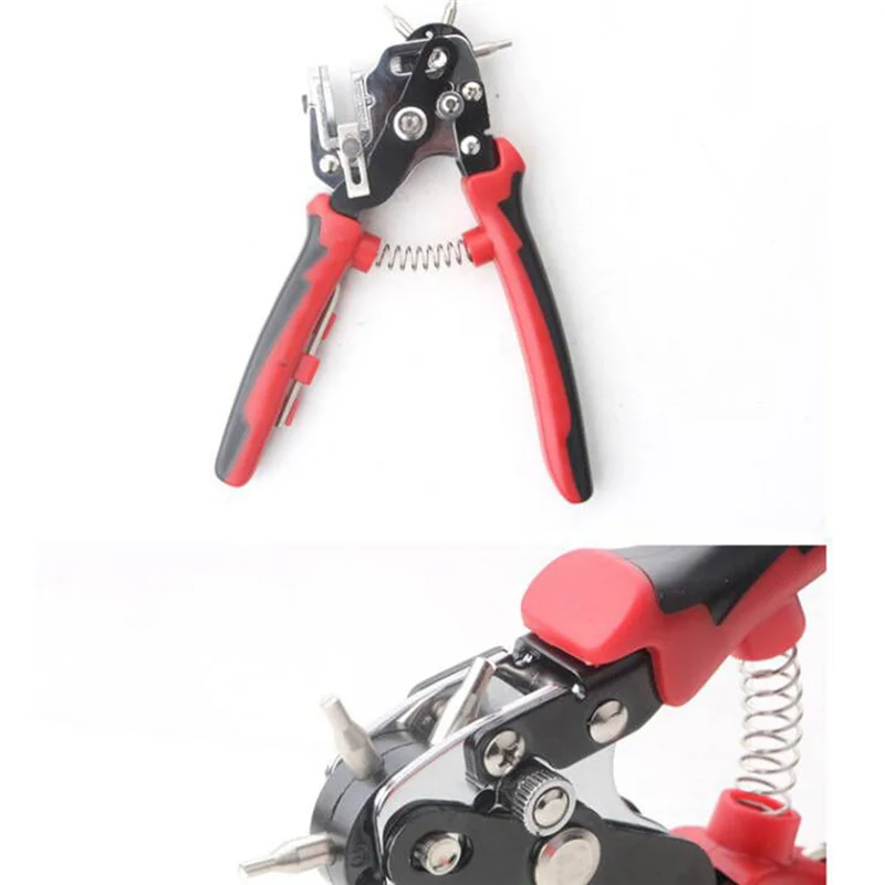 

A53Q-Portable Belt Puncher Belt Household Hole Puncher Hole Puncher Keel Pliers Industrial Hole-Opening Clamp