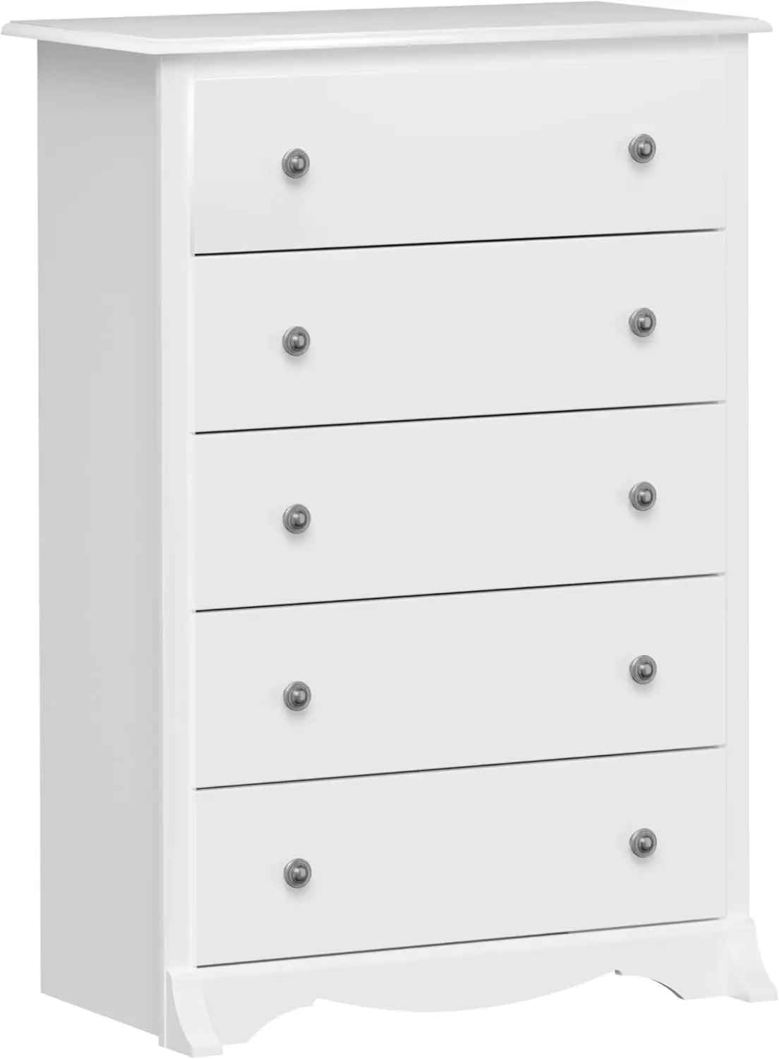 Superior 5-Drawer Chest for Bedroom - Spacious and Stylish Chest of Drawers, Measuring 17.75