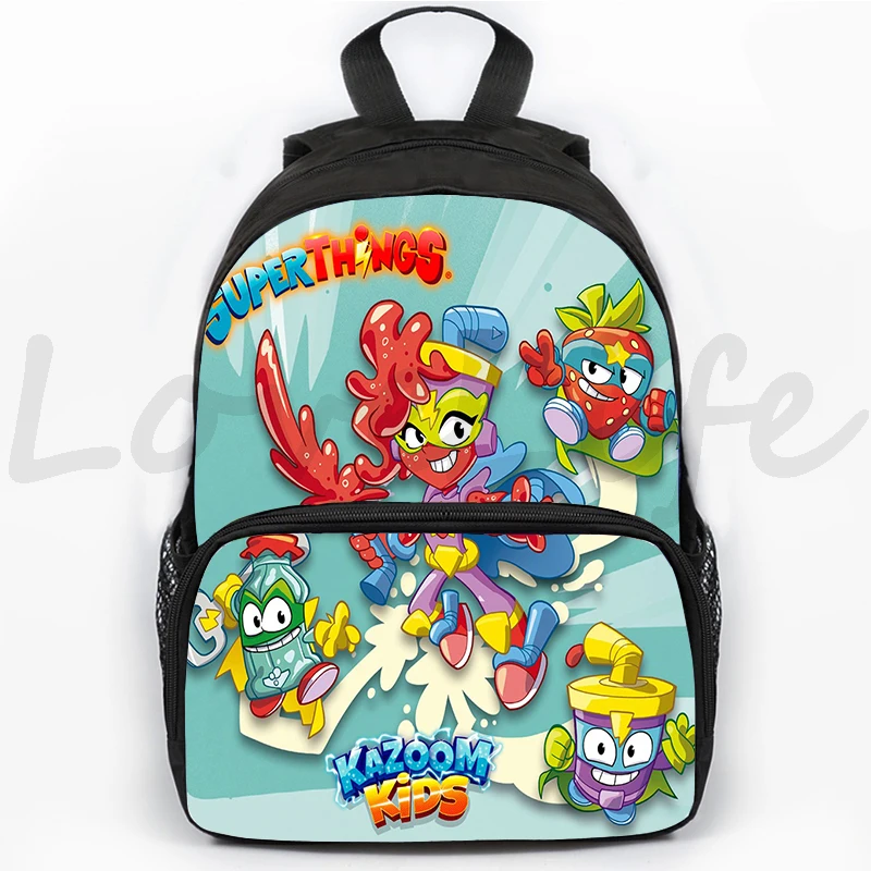 Sac à dos de Super Zings pour enfants, pour garçons et filles, sac à dos de jeu de la série Super Zings, sac à livres de dessin animé, sac à dos de voyage, sacs d'école