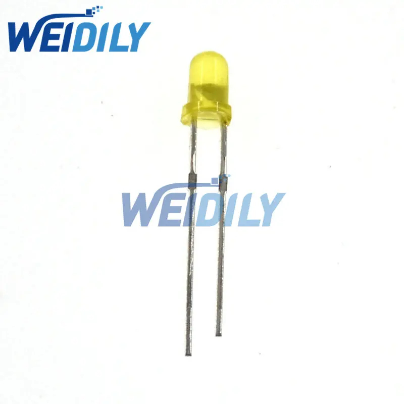 500PCS 5 Farbe F3 3MM Runde LED Sortiment Kit Ultra Helle Wasser Klar, Weiß/Gelb/Blau/grün/Rot Licht Emittierende Diode LED