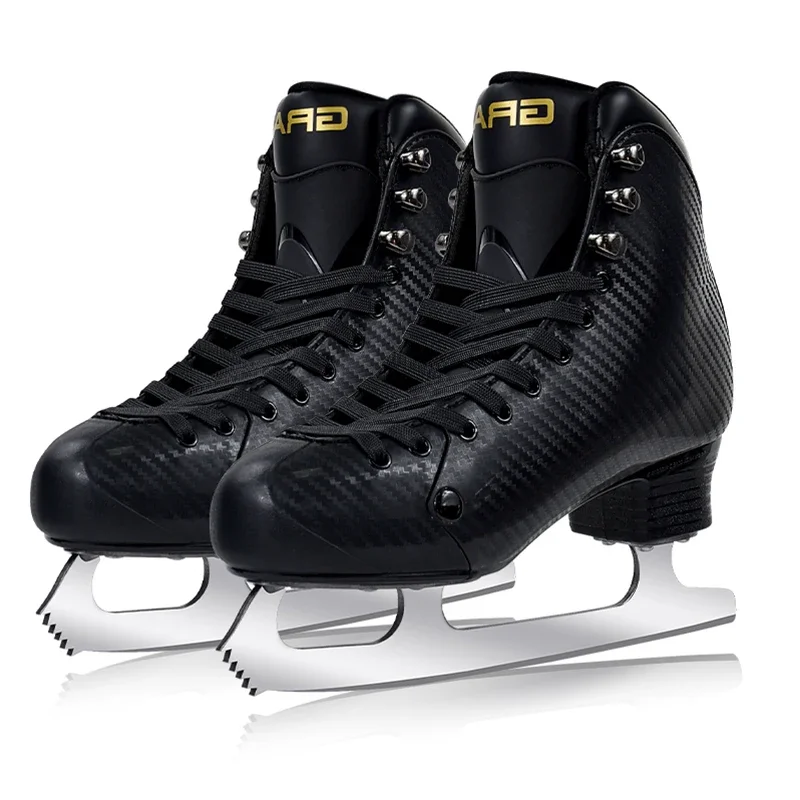 Hot wholesale Comfortable Hard Shell Rental Skating Shoes for Ice Rink Rental Ice Figure Skates Asia Only