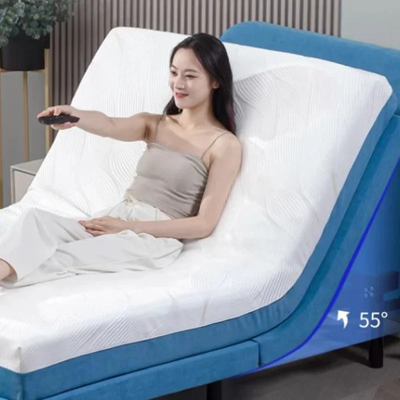 Electric Bedframe Beds Comfortable Old People Multifunction Recovery Bed Electric Armrest Bedroom Furniture Letti Pieghevoli LLB