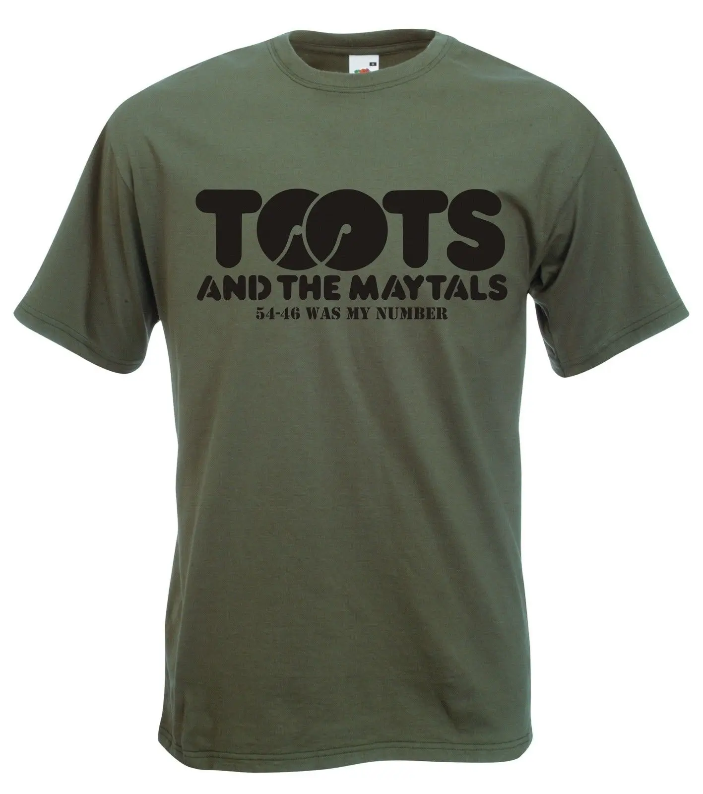 

Hot Sale Toots & The Maytals " 54-46 War Meine Nummer " T-Shirt - Reggae Symbole Tee Shirt Custom Aldult Teen Unisex Unisex