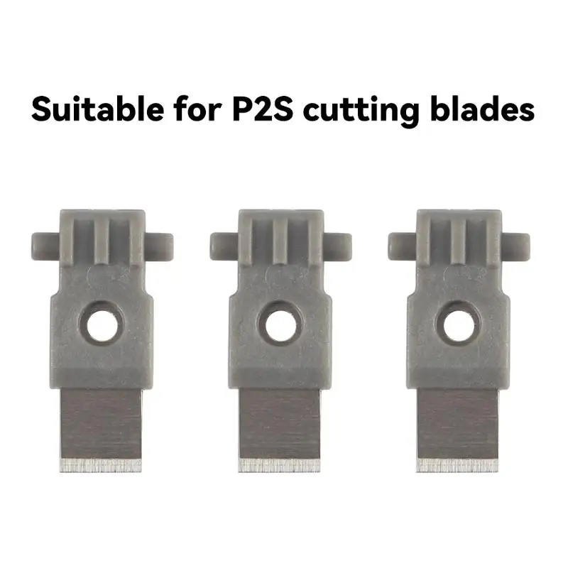 3Pcs For Bambu Lab P2S Filament Cutter Blades Replacement For 3D Printer Accessories Knife Filament Cutter Spare Parts
