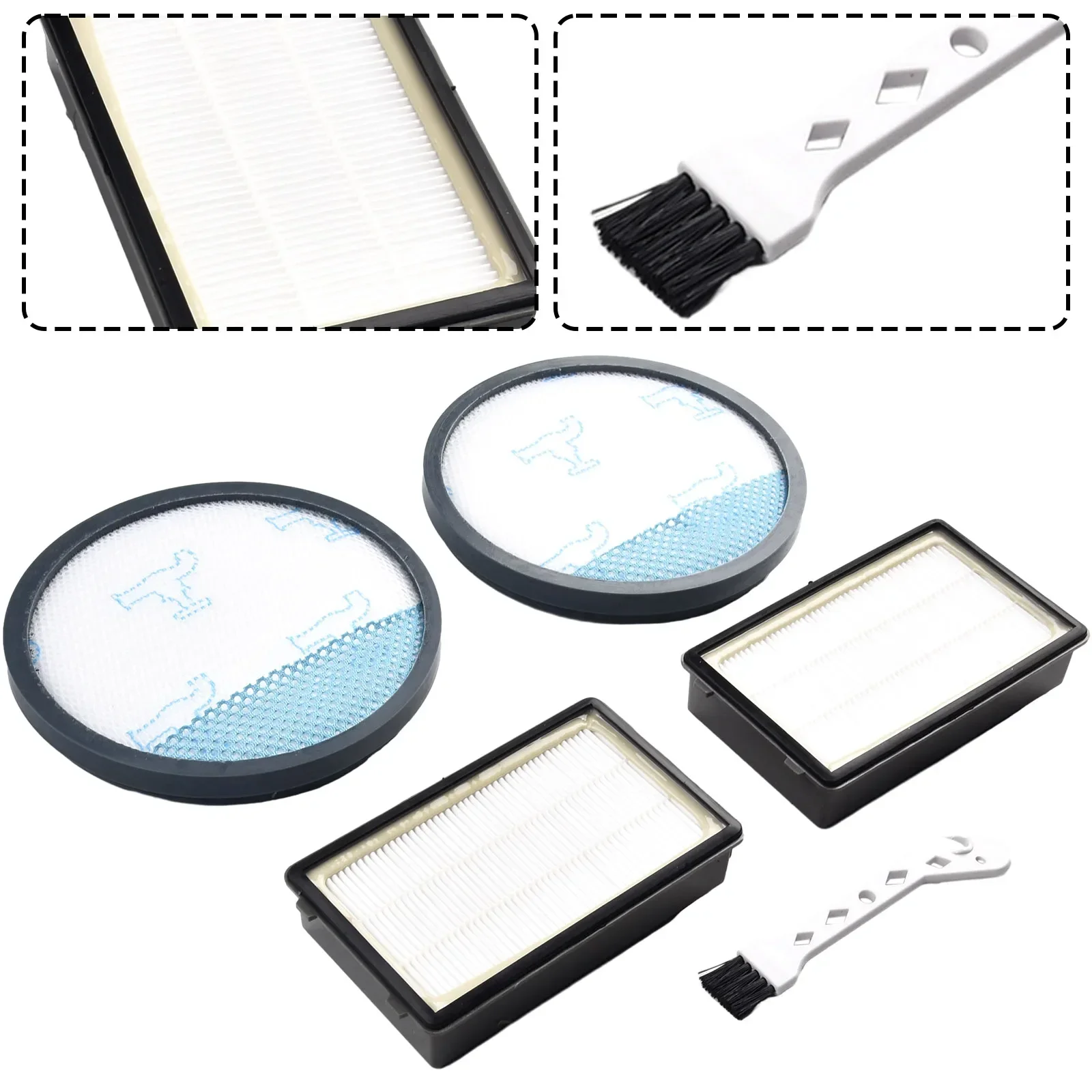 Imagem -06 - Kit de Filtro para Aspirador Tefal Garante Filtragem Eficaz e Remoção de Poeira se Encaixa Tw4873ea4q0 Tw4881ea4q0 o