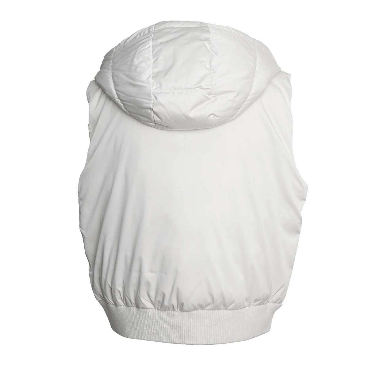 BC801 高級婦人用ホワイトグースダウンジャケットベストフーディー 秋冬 高級ブランド服