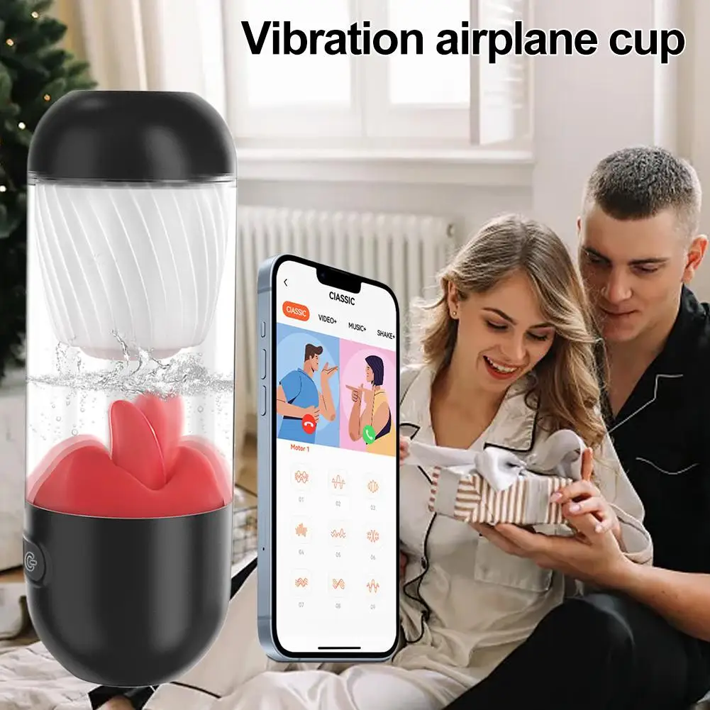 جديد APP التحكم التلقائي ذكر جهاز استمناء لعق اللسان الاستمناء مع 9 طرق قوية جيب كس الجنس لعب للرجال