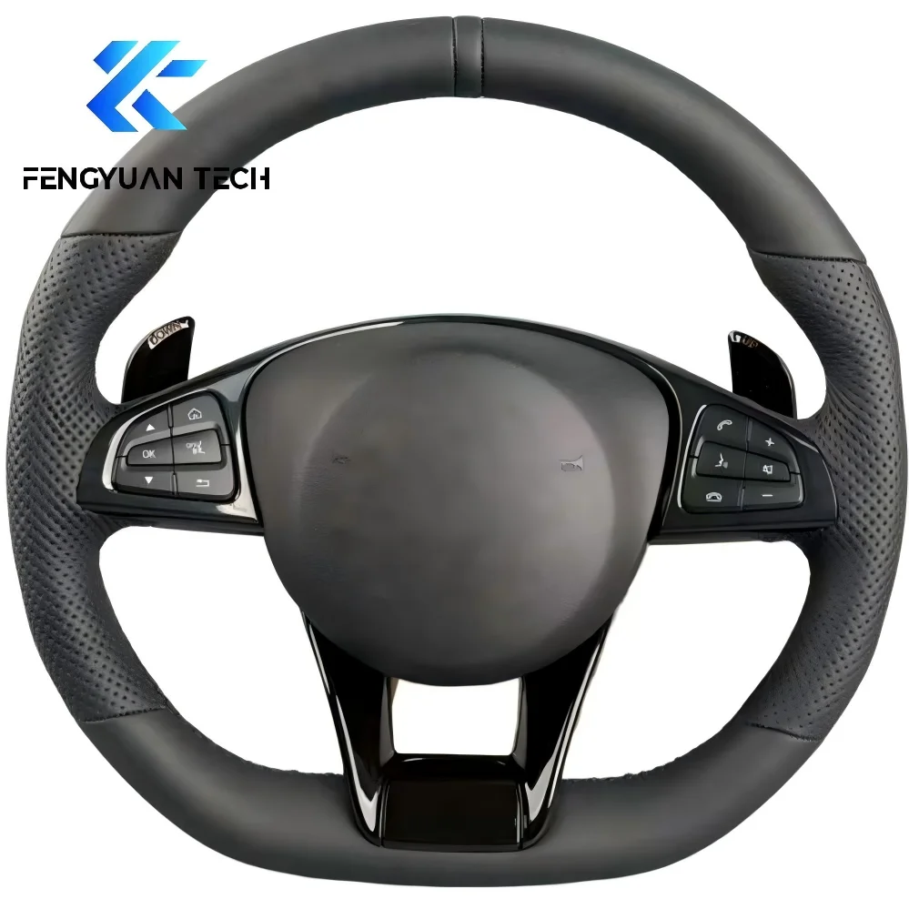 

Steering Wheel for Mercedes Amg C63 C63s W204 W205 C300 C200 E63 Gls63 X204 W176 W246 W211 W221 W219 W205 W213 Without airbags