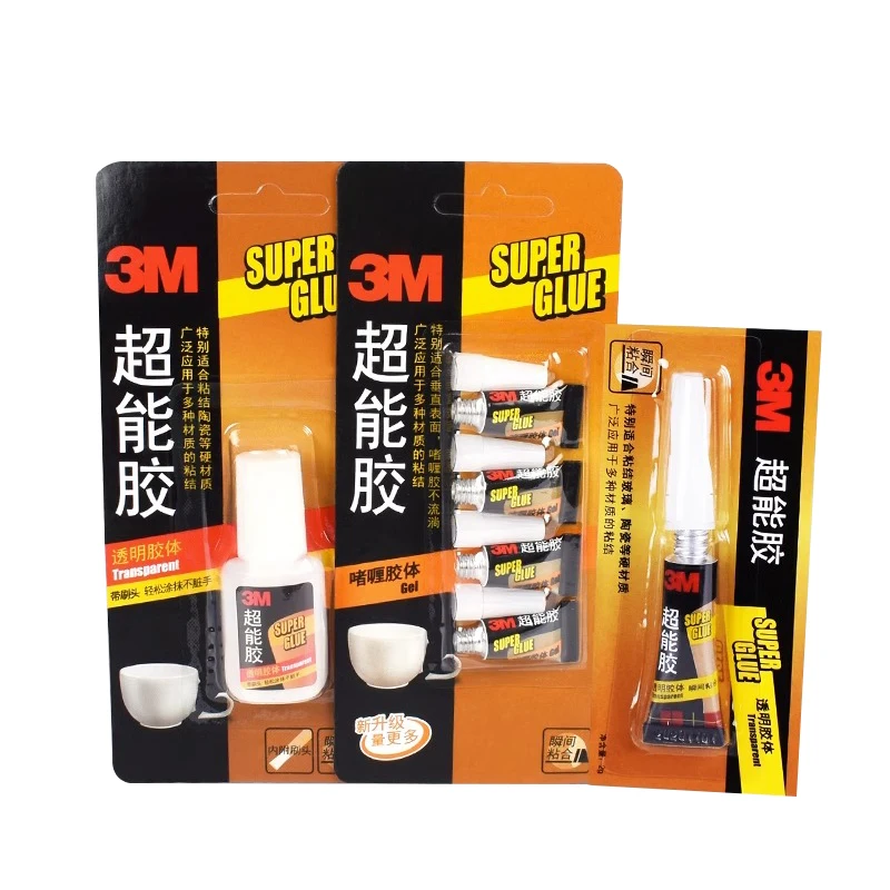 3M AD110 순간접착제 플라스틱 고무 금속용 빠른 건조 접착제 502 빠른 경화 접착제