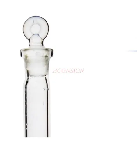 Weißer transparenter brauner 50ml Mess kolben mit verdicktem Glass topfen mit hohem Boro silikat gehalt