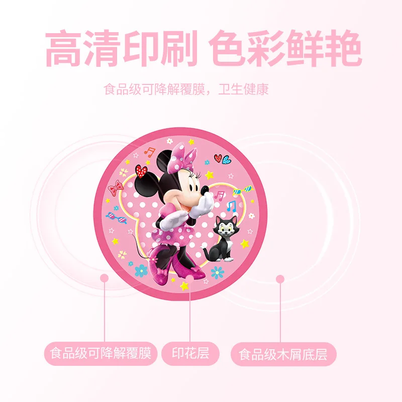 ديزني ميني ماوس الكرتون تحت عنوان الاطفال حفلة عيد ميلاد لوازم مجموعة أطباق ورقية مفرش المائدة راية سكين الشوك ملاعق المتاح #2