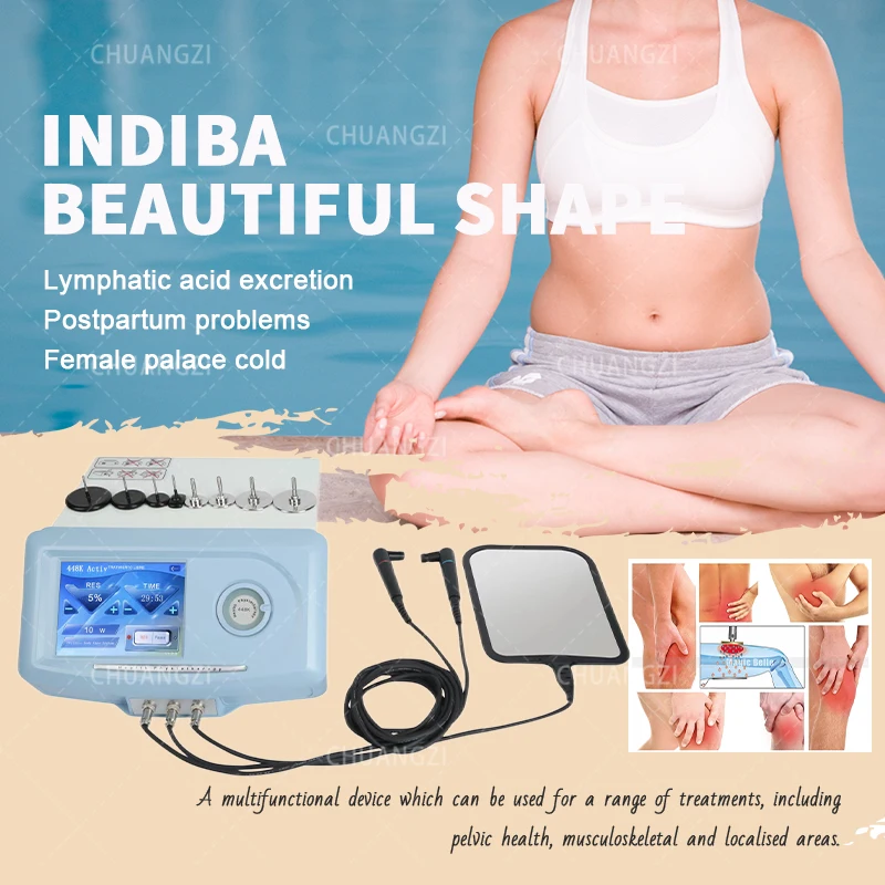 INDIBA 448Khz Body Care System Indiba Radio frequency RET Slimming Machine Deep Health Care Spa Body Slimming Machine