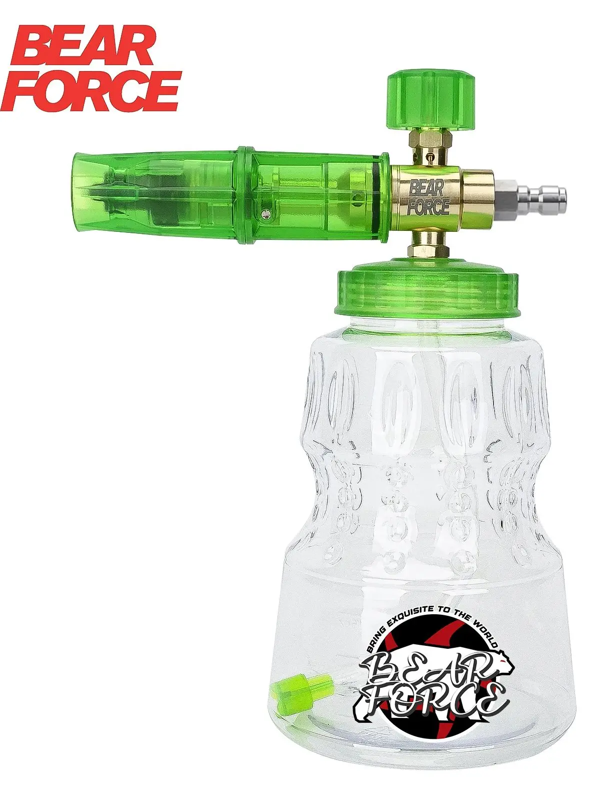 Myjka ciśnieniowa Aluminiowa pianka armatnia Generator piany Lanca do piany śnieżnej z szybkozłączem 1/4" do Portland Husky Ryobi Greenwork — zdjęcie 2