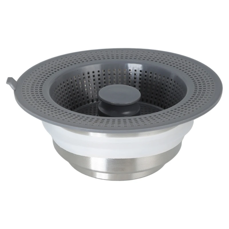 Industrial Kitchen Sink Filter with Stainless Steel exteriors & ABS Basket Sink Spare Part for Filtering Impurities