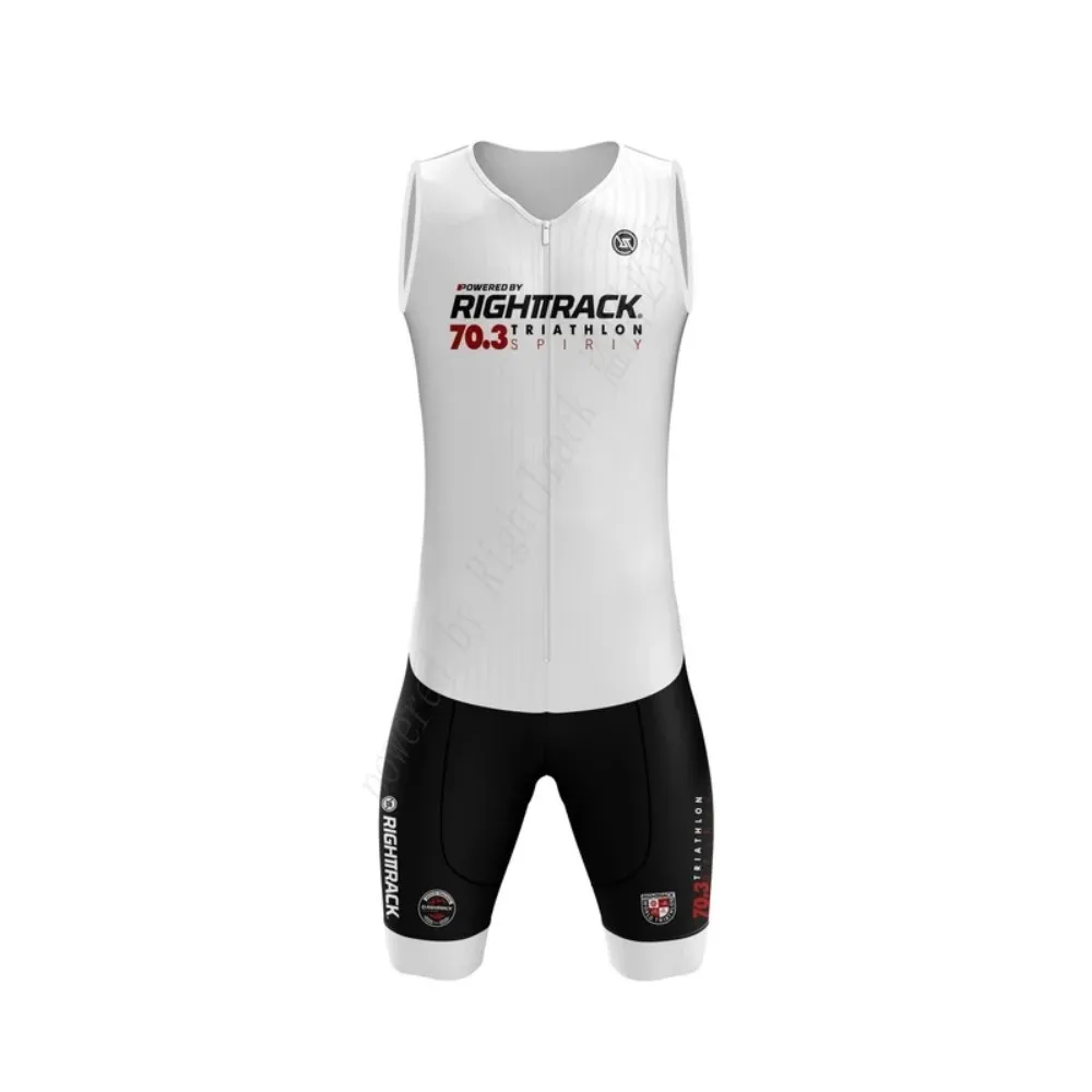 2024 New Mens senza maniche Triathlon Race abbigliamento Roupa De Ciclismo Masculino Cycling Skinsuit Pro Team Swim/Run/Cycle body