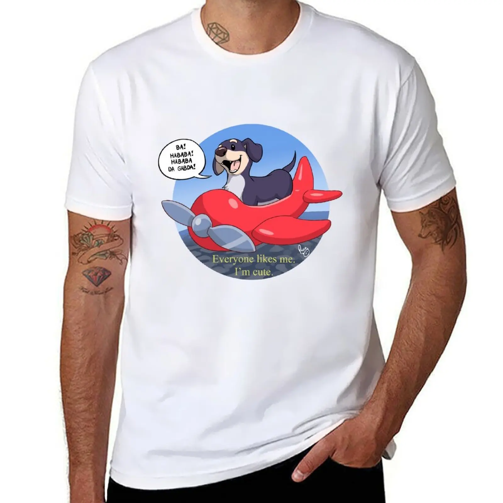 

Dog of Wisdom T-Shirt t shirt for man man t shirts for men casual T-Shirt