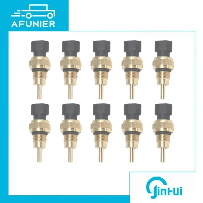 

10Pcs Coolant Fuel Oil Temperature Sensor For Cummins L10 M11 N14 OE No.:3865312,3803401