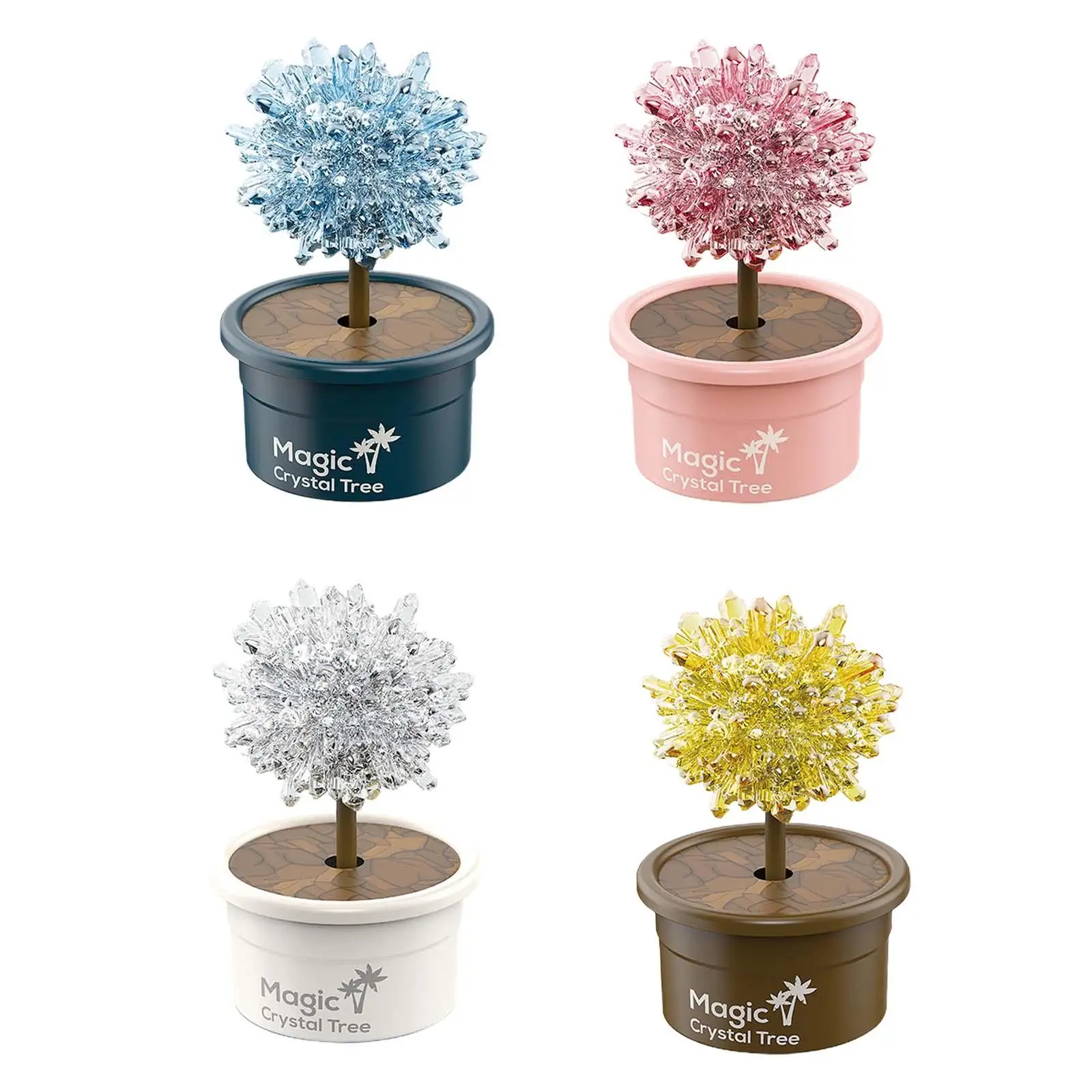 Kits de cultivo de cristal para niños, juguete educativo, experimentos científicos de cristal, juguete