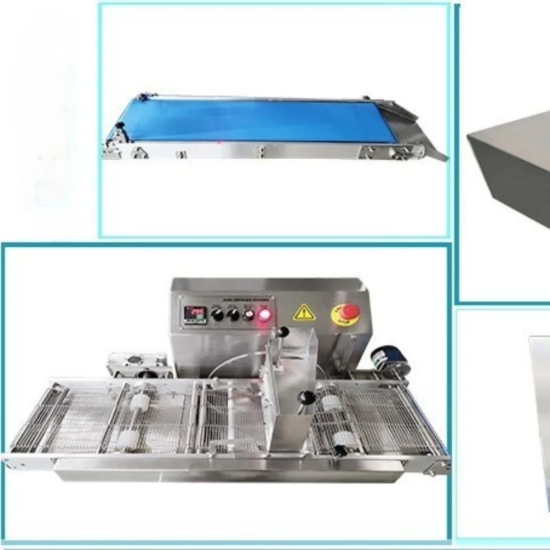 Automatic chocolate melting insulation sizing machine Automatic chocolate pouring coating machine Intelligent pouring machine